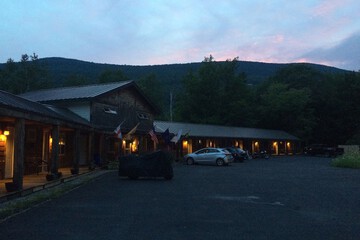 Front of property - evening/night