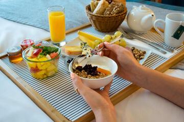Breakfast area