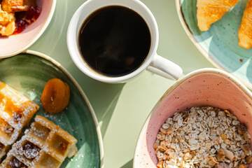 Breakfast buffet