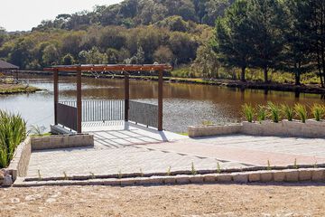 Outdoor wedding area