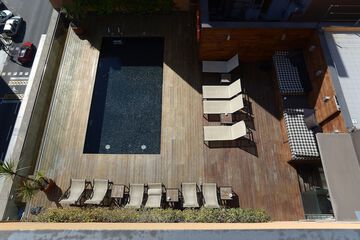 Rooftop pool