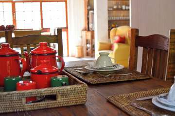 Breakfast area
