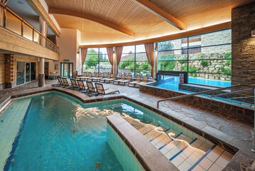 Indoor/outdoor pool