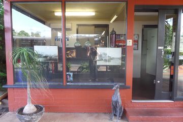 Interior entrance