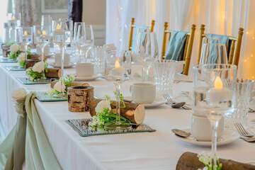 Indoor wedding