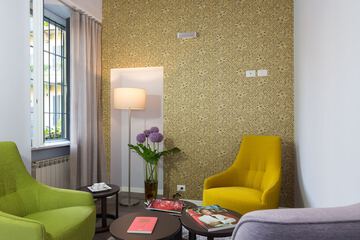 Lobby sitting area