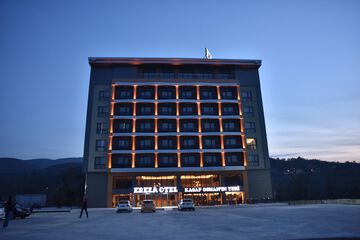 Front of property - evening/night