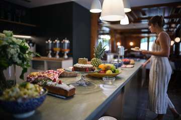 Breakfast buffet