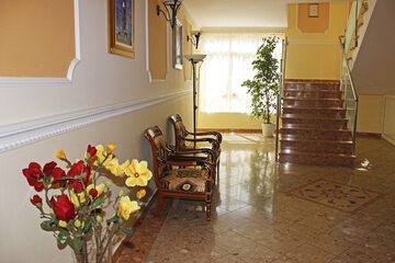 Interior entrance