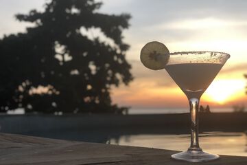 Poolside bar