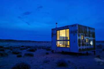 Front of property - evening/night