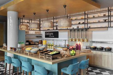 Breakfast area