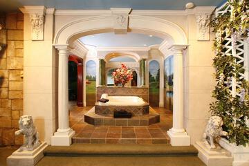 Private spa tub