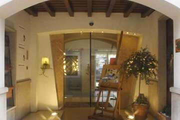 Interior entrance