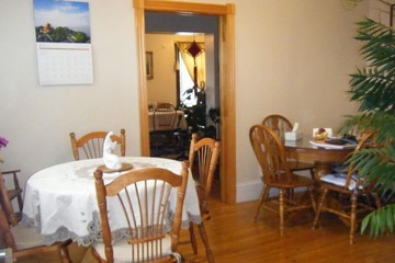 Breakfast area