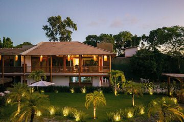 Front of property - evening/night