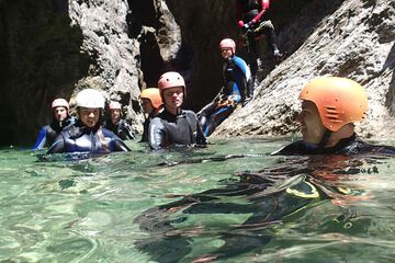 Outdoor rock climbing