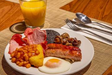 Breakfast buffet