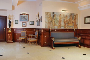 Lobby sitting area