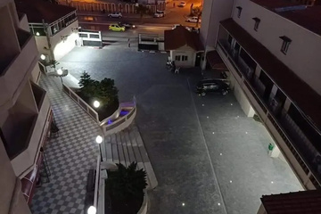 outside