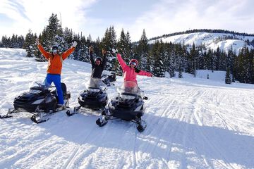 Snowmobiling