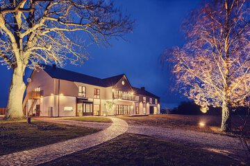 Front of property - evening/night