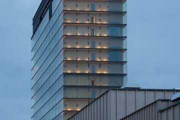 Front of property - evening/night