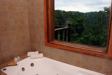 Private spa tub