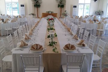 Indoor wedding