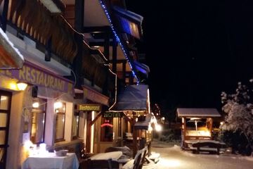Front of property - evening/night