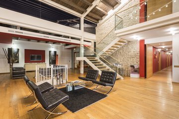 Lobby sitting area
