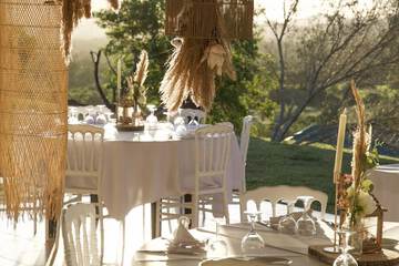 Couples dining