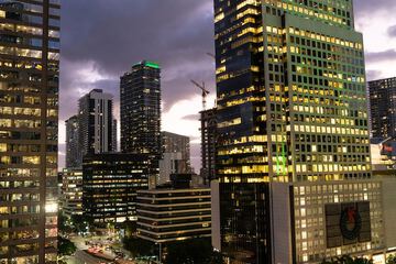 City view from property