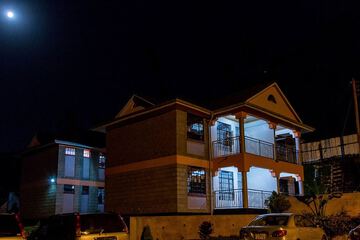 Front of property - evening/night
