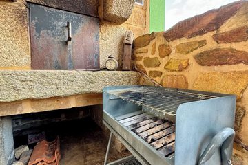 Outdoor banquet area