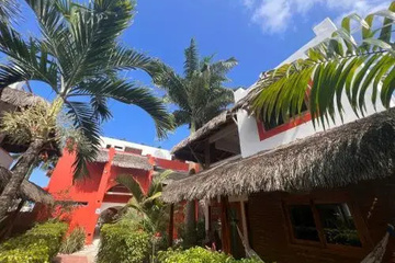 outside