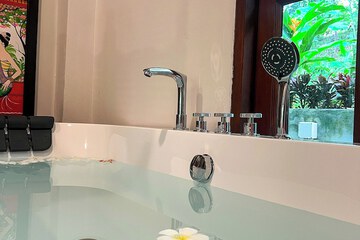 Private spa tub