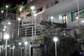 Front of property - evening/night