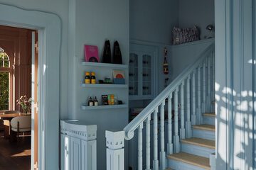 Interior entrance