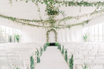 Indoor wedding