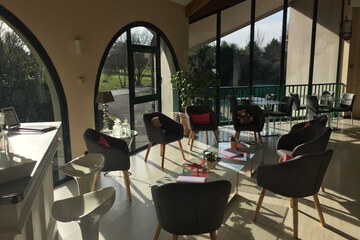 Lobby sitting area