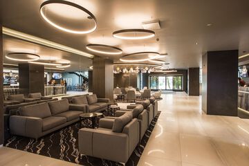 Lobby sitting area