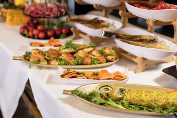 Breakfast buffet