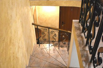 Interior entrance
