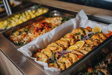 Breakfast buffet