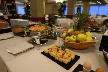 Breakfast buffet