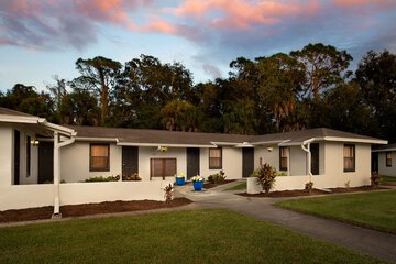 Front of property - evening/night