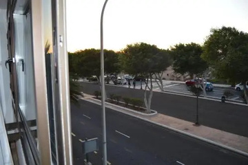 outside