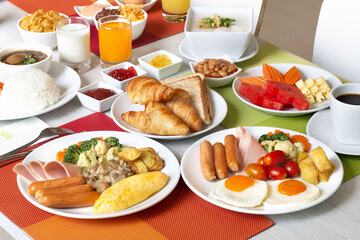 Breakfast buffet