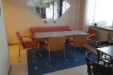 Lobby sitting area